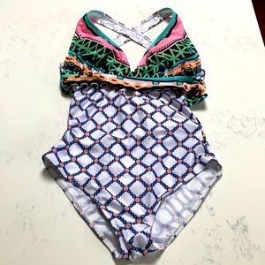 Fun One Piece Bathing Suit